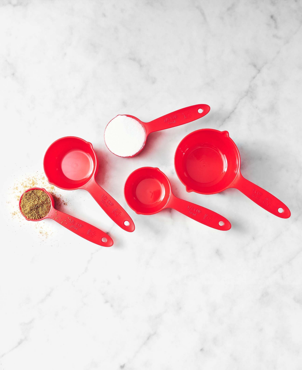 King Arthur Baking Company Lightweight 10-piece Baking Tool Set In Red