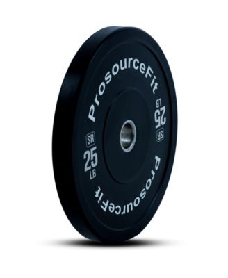 Solid Rubber Bumper Plate, 25 lb