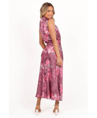 Women's Anabelle Halter Neck Midi Dress