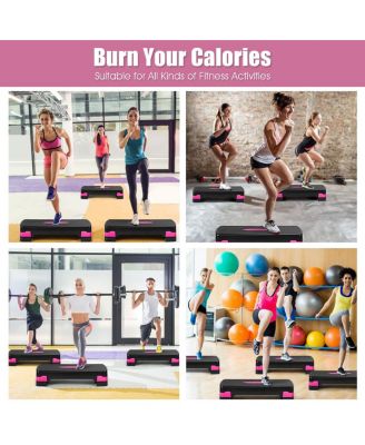 26'' Aerobic Exercise Stepper Cardio Trainer