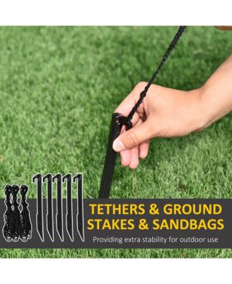 8' Christmas Inflatable Waving Snowman Yard Decorations w/ LED Lights