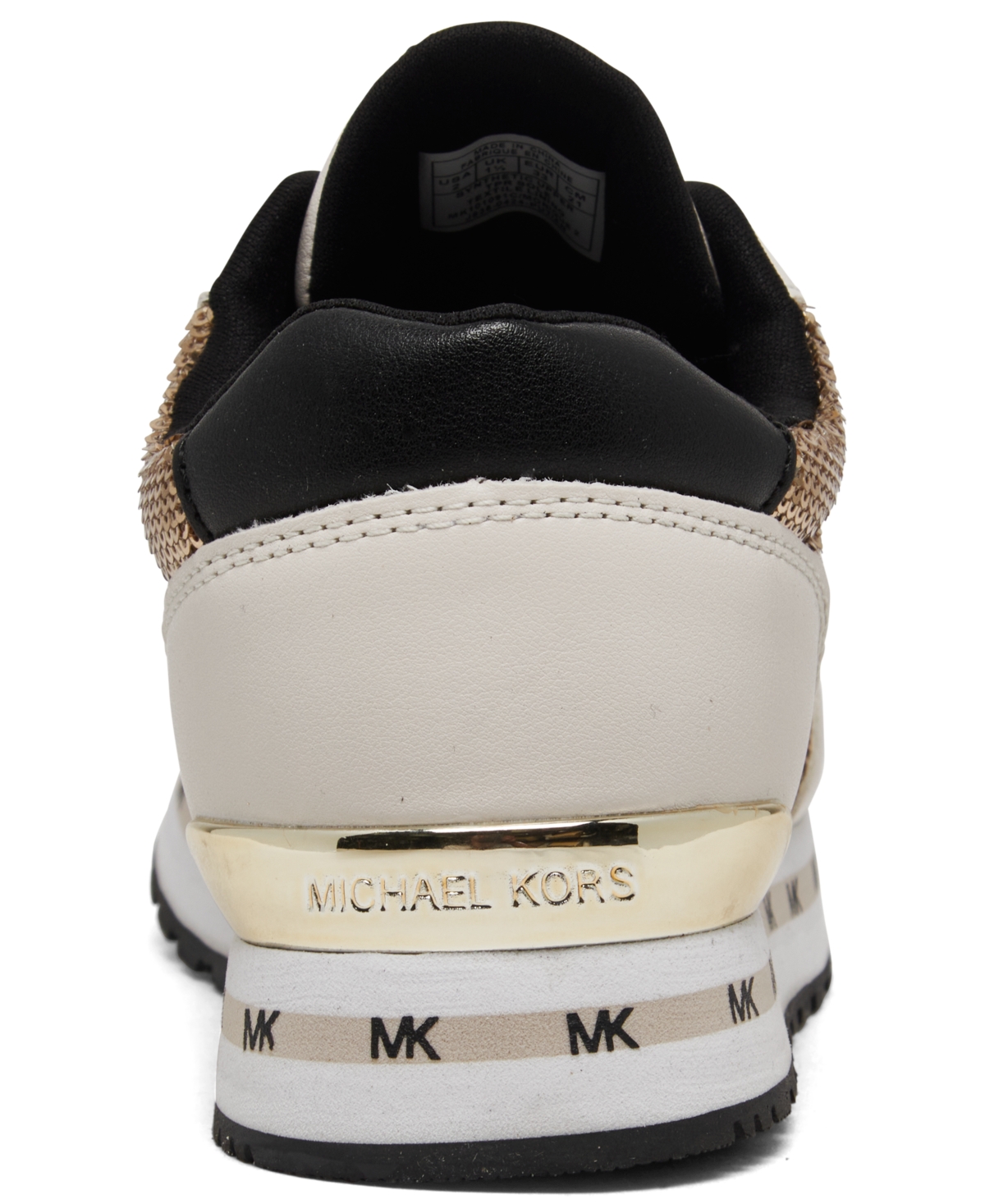 Michael Kors Little Girls Monique 2 Casual Sneakers from Finish Line - Vanilla