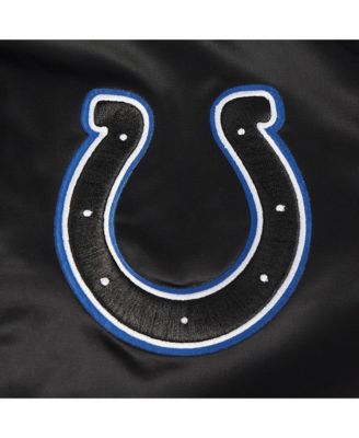 Women's Black Indianapolis Colts Indiana Nights Indiana Colts Bomber Jacket