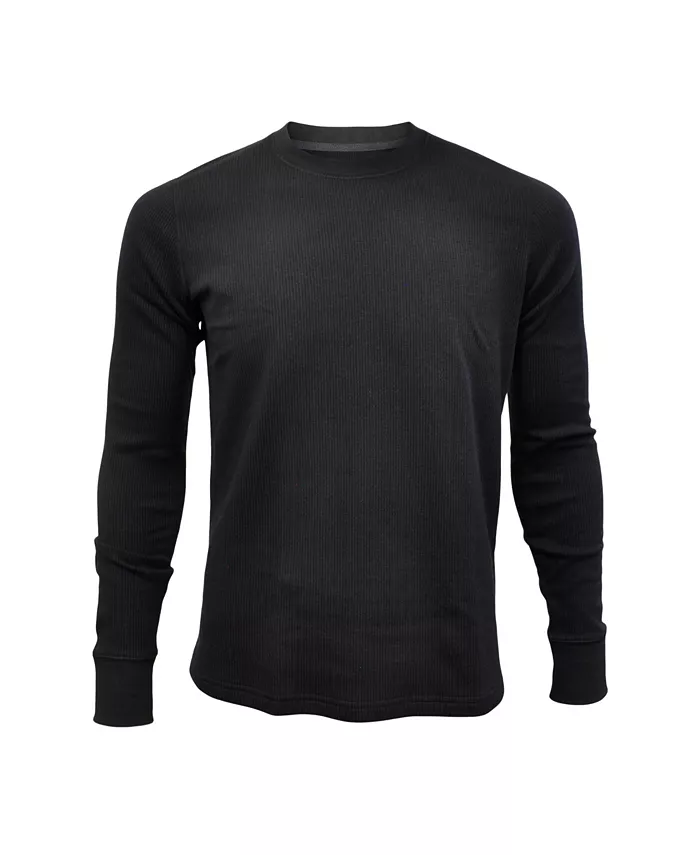 Men's THERMA RIB Long Sleeve Thermal Crew - thumbnail 2