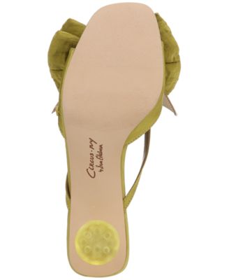  Women's Natalina Bow Kitten-Heel Dress Sandals