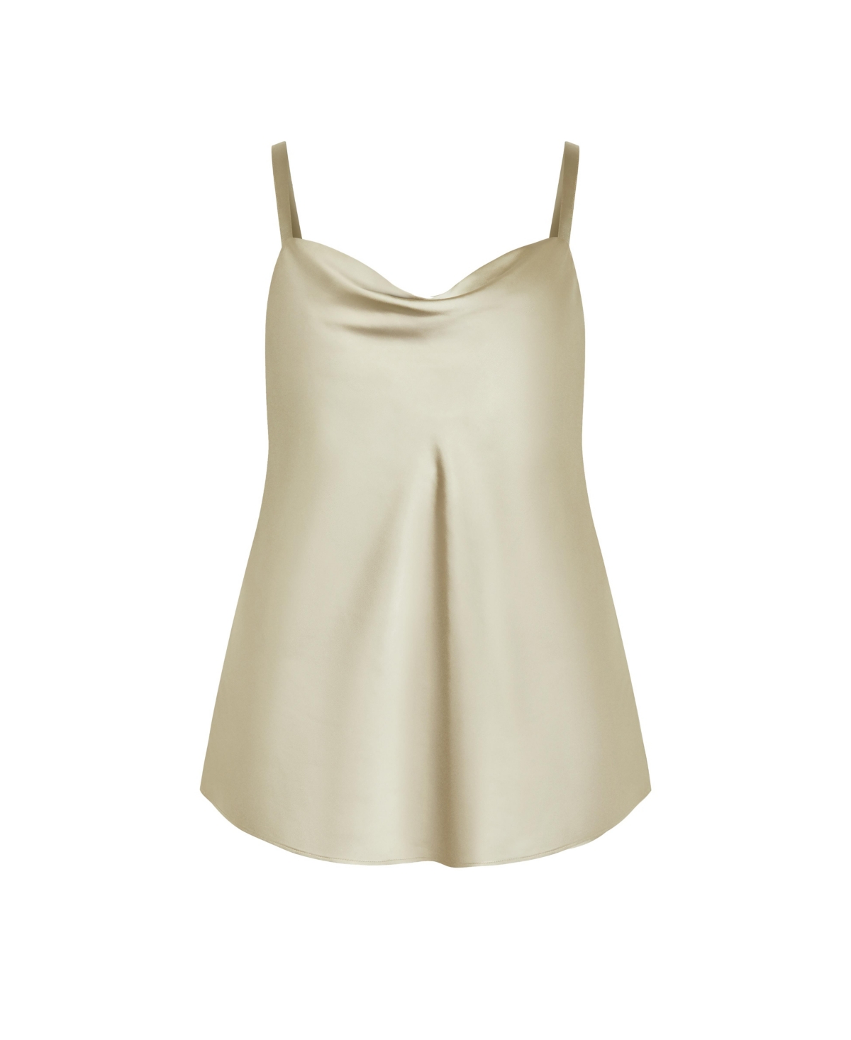 City Chic Plus Size Sweet Cowl Neck Cami