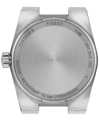 Women's Swiss PRX Diamond (1/20 ct. t.w.) Stainless Steel Bracelet Watch 25mm
