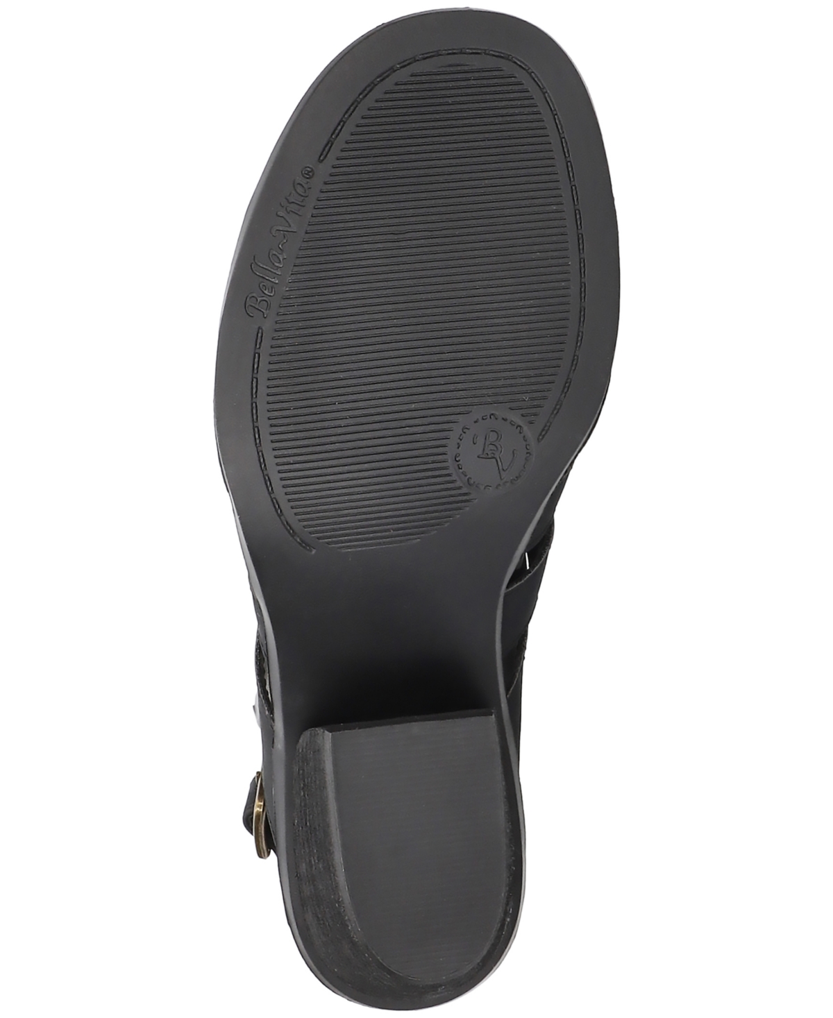 Bella Vita Women's Rhodes Block Heeled Sandals In Black