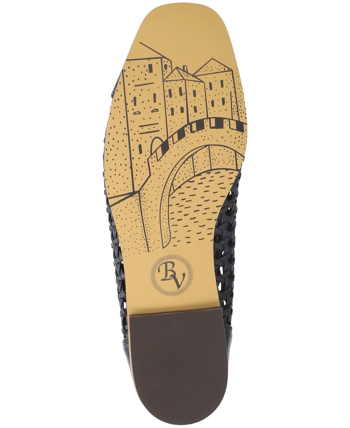 Bella Vita Women's Beloved Square Toe Flats In Navy