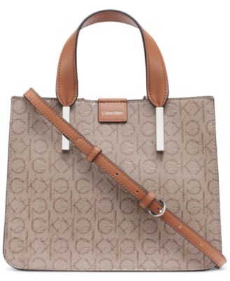 Calvin Klein - Audrey Small Monogram Crossbody Tote
