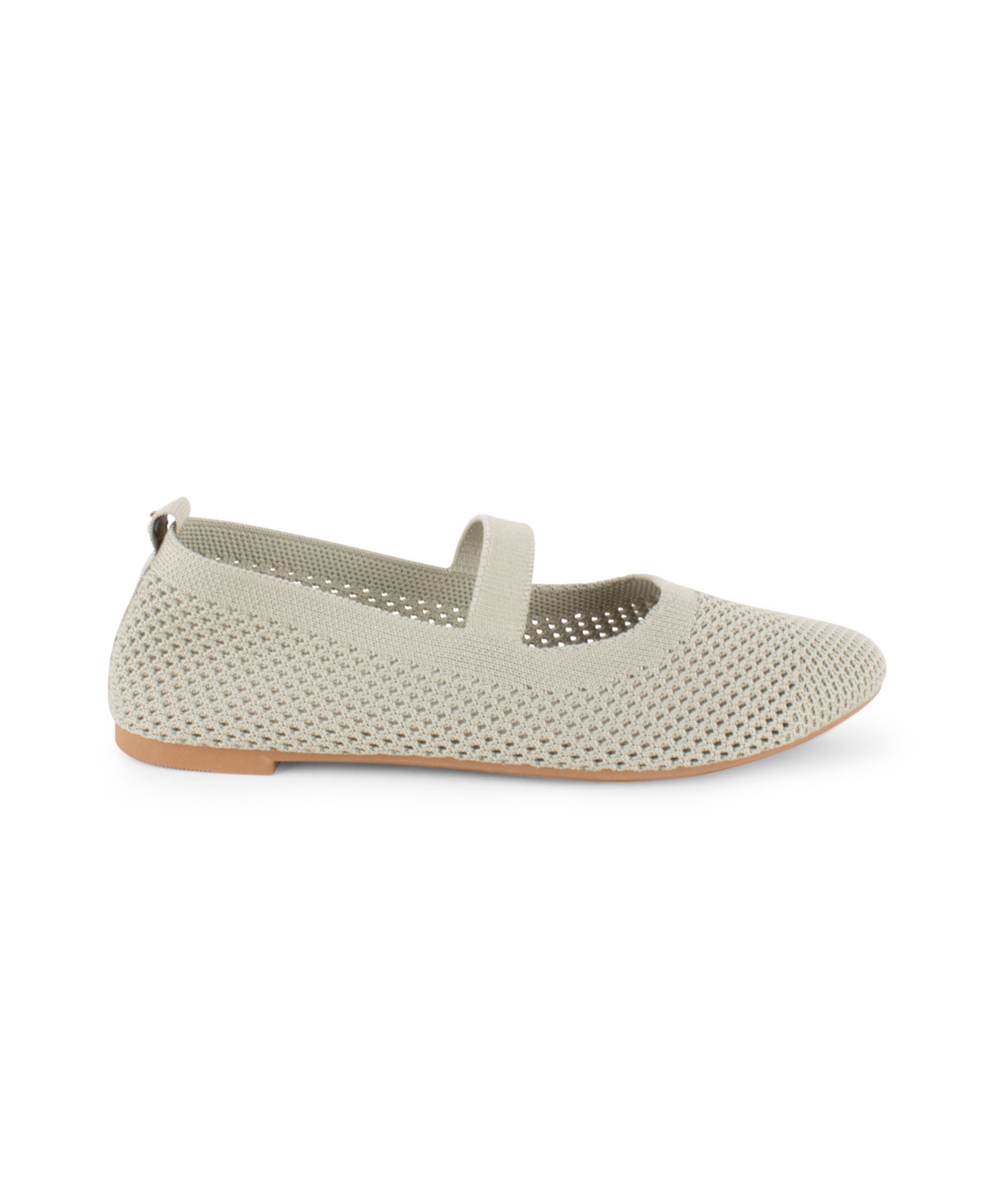 Danskin Women's Remarkable Slip-on Ballet Flats In Sage Green