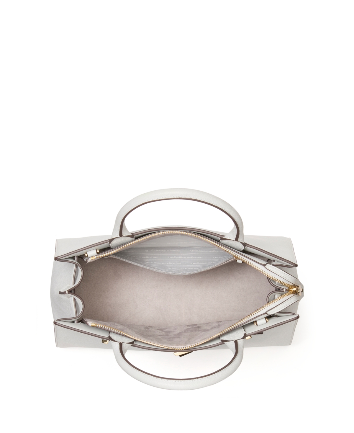 Shop Kate Spade Deco Medium Satchel Bag In Stone Path