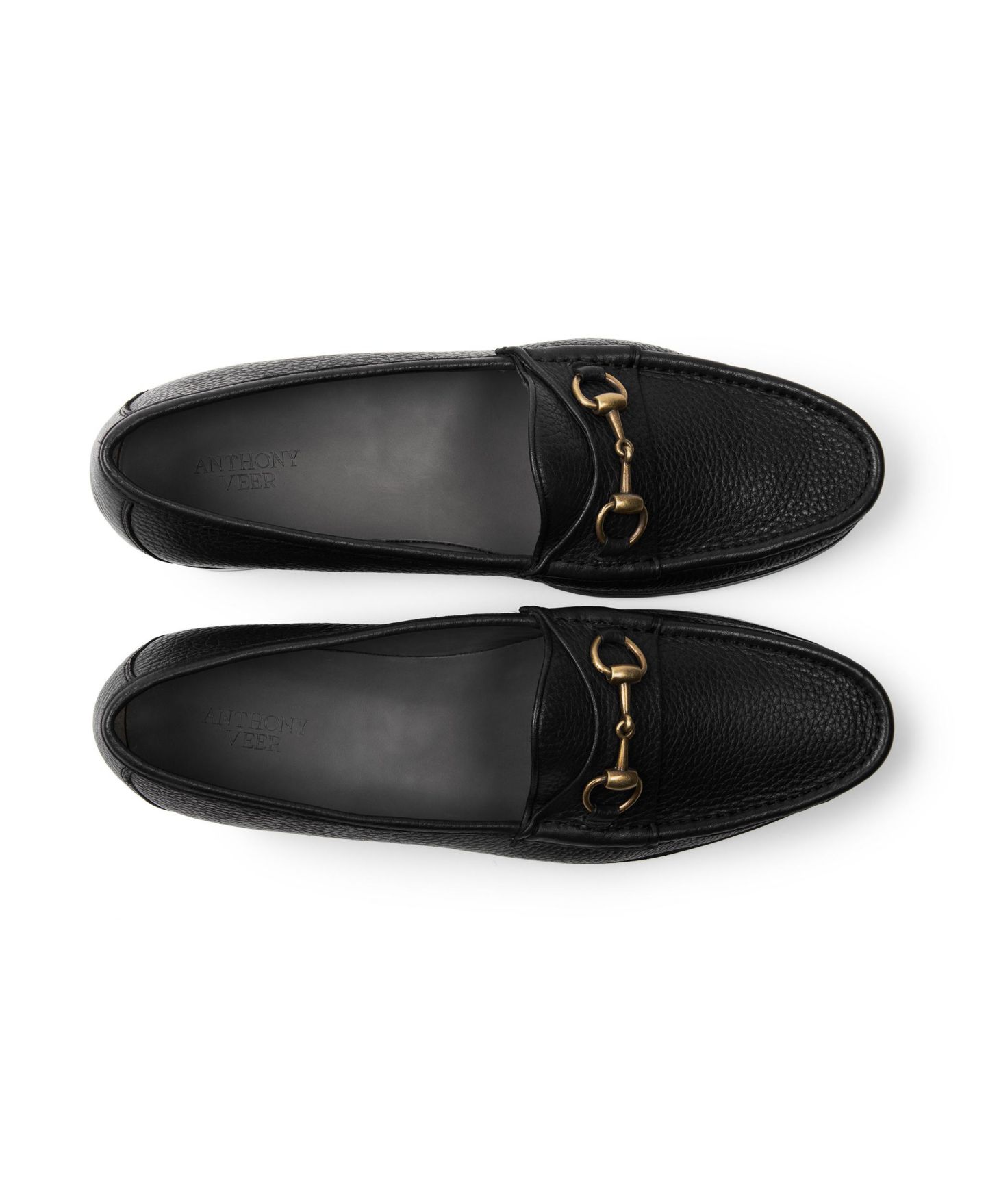 Мужские туфли Anthony Veer Lucca Bit Loafer, цвет: Чёрный — фото 3