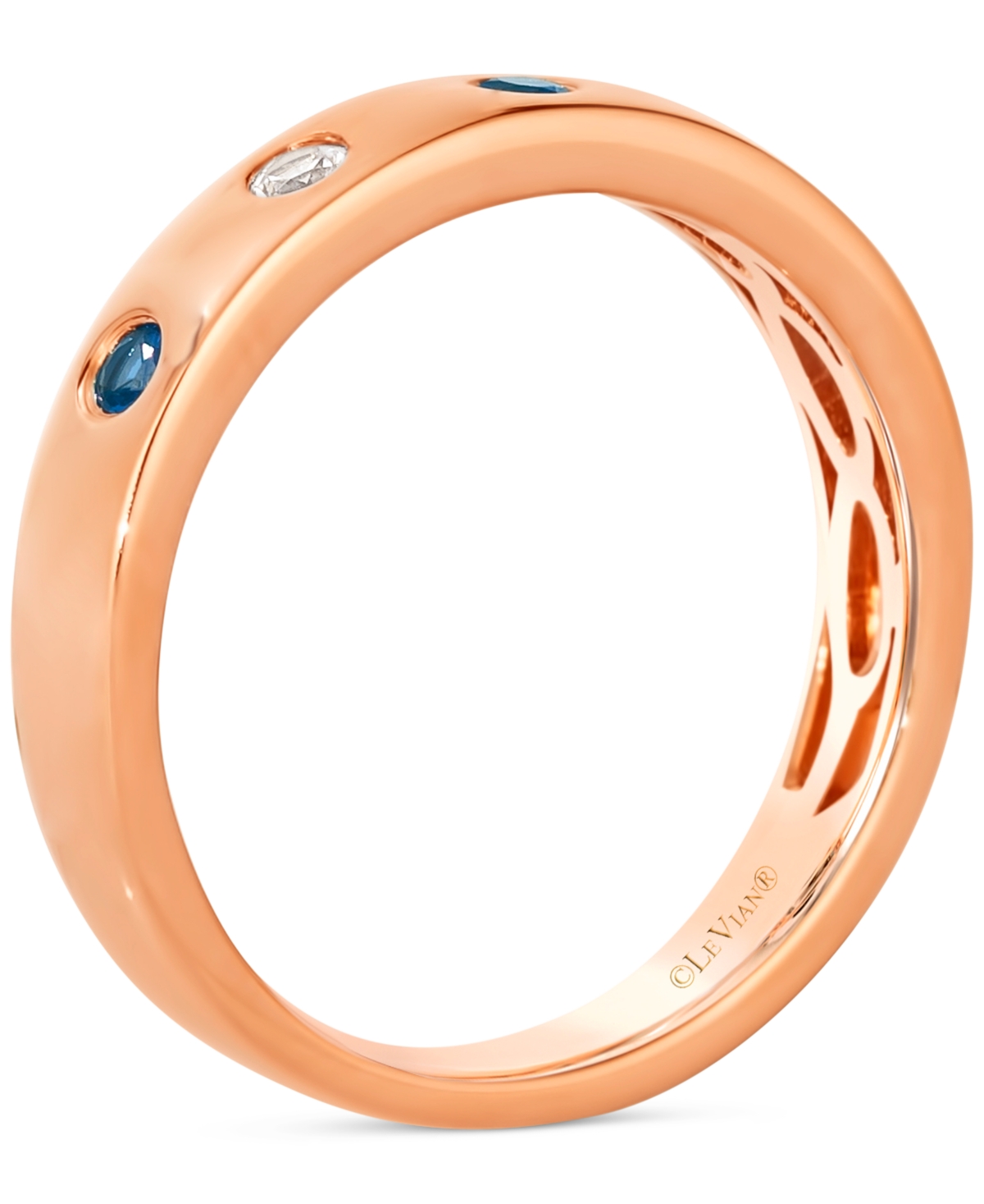 Le Vian Anywear Everywear Blueberry Sapphire (1/6 Ct. T.w.) Or Pink Sapphire (1/6 Ct. T.w.) & White Sapphire