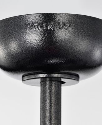 24.4" Sultan Indoor Ceiling Fan with Light Kit and Remote