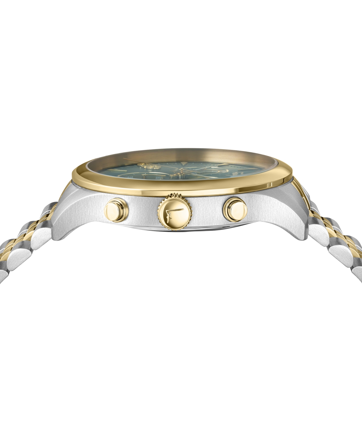Ferragamo Men's Swiss Chronograph Duo Two-tone Stainless Steel Bracelet Watch 42mm In Two Tone