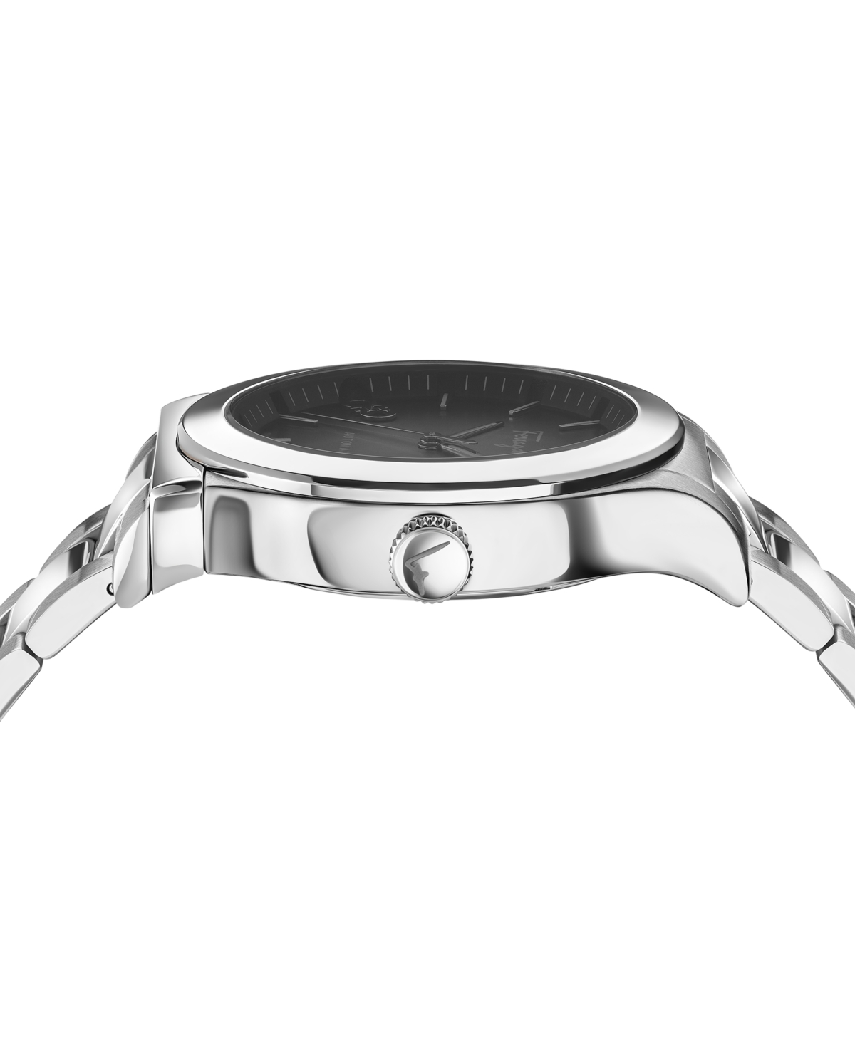 Ferragamo Men's Swiss Automatic 1927 Stainless Steel Bracelet Watch 42mm In Stainless