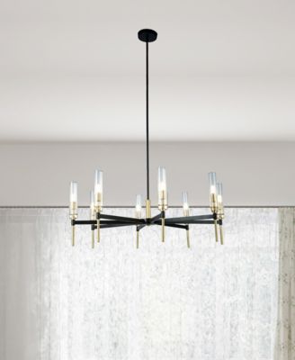 33" Hirsha 8-Light Indoor Chandelier with Light Kit