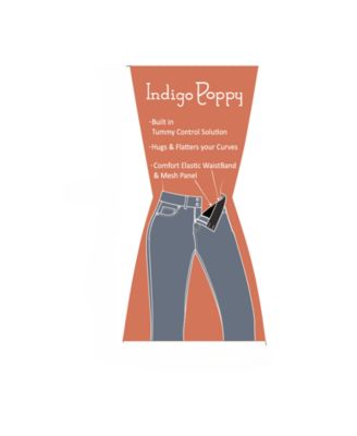 Women's Grey Tummy Control Skinny Jean