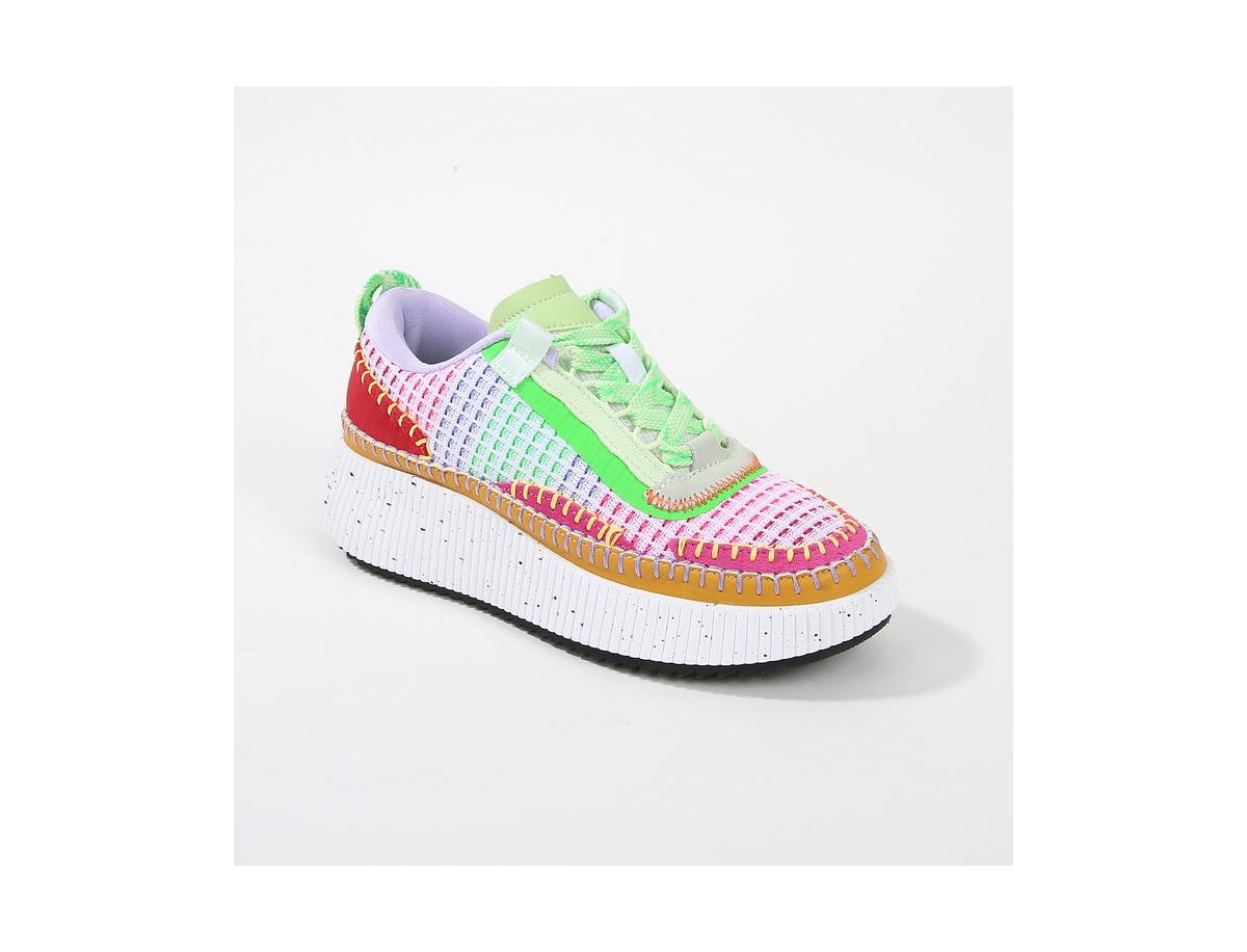 Willow Platform Sneaker - Green