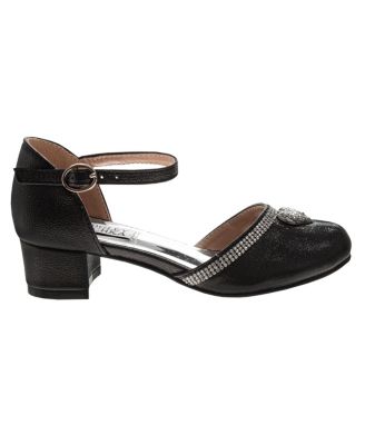 Little Girls Low Heeled Dress Shoes. (Little Kids/Big Kids)