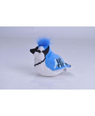 Audubon Bird Blue Jay Stuffed Animal, 5.5 Inches