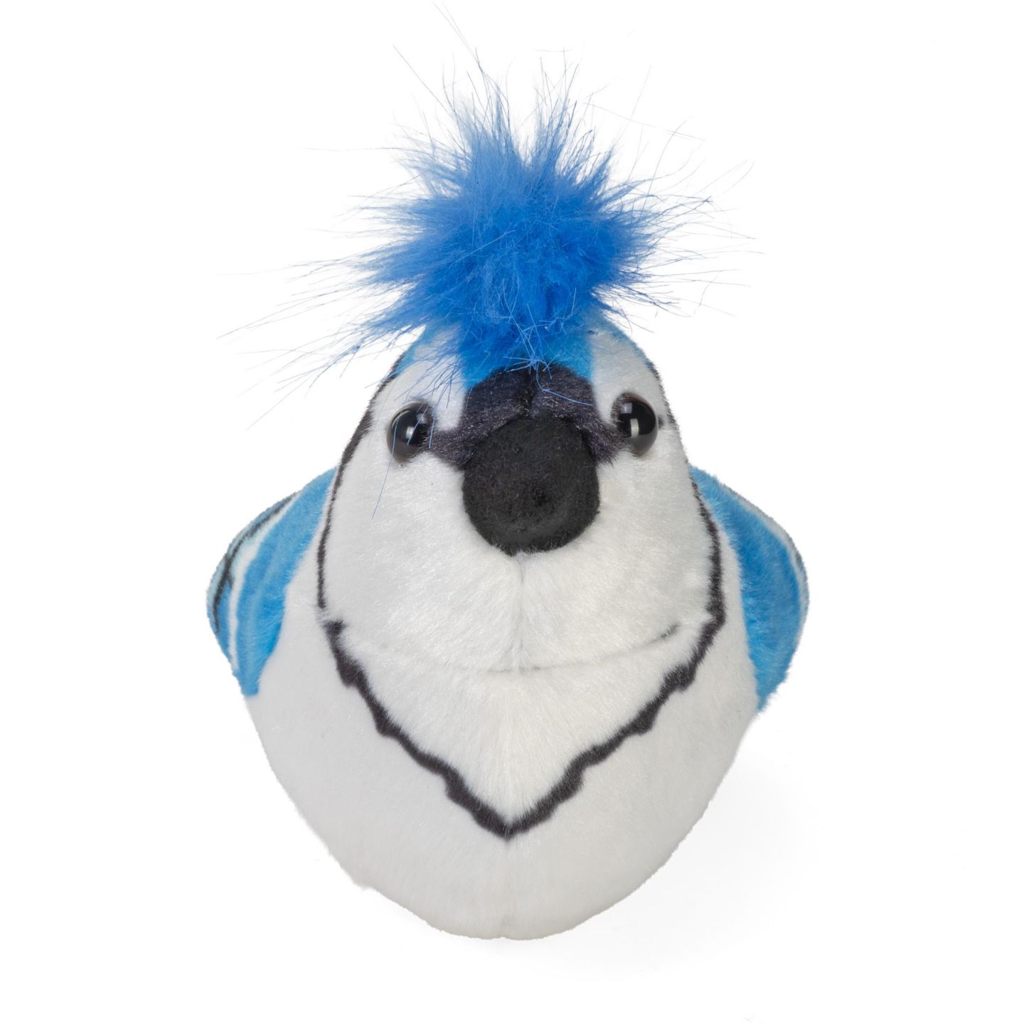 Детская мягкая игрушка Wild Republic Audubon Birds Blue Jay Plush with Authentic Bird Sound, Stuffed Animal, Bird Toys for Kids and Birders, 5 Inches — фото 2