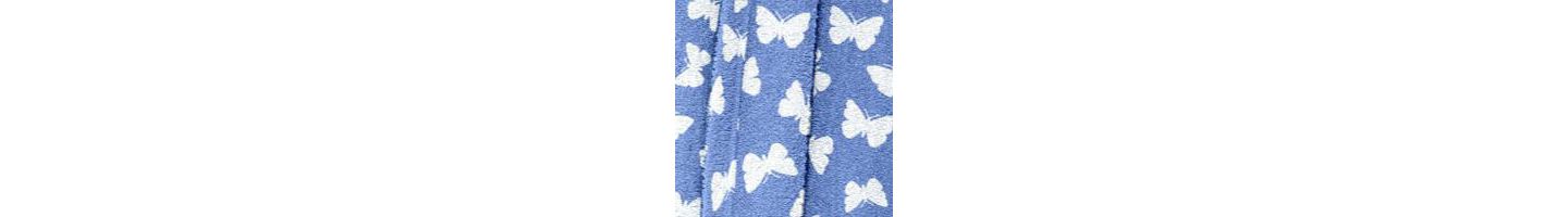 Женское полотенце Dreams & Co. Plus Size Dreams and Co. Velour Wrap, цвет: Синий — фото 2