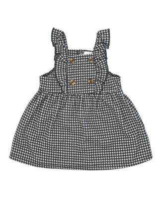 Baby Girls Bodysuit and Houndstooth Jumper, 2-Piece Set