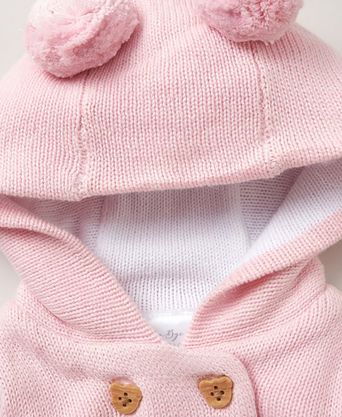 Rock-a-bye Baby Boutique Baby Girls Jacket And Trouser Knitted, 2-piece Set In Pink