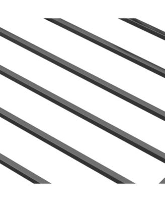 Queen Size Platform Bed with Headboard and Metal Frame-Queen Size