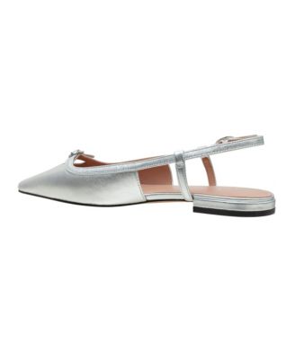 CASSIDY | Posted Slingback Flats
