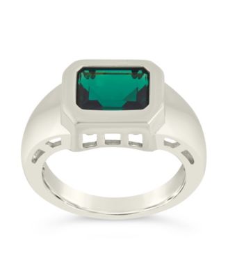 Calder Cubic Zirconia Signet Statement Ring