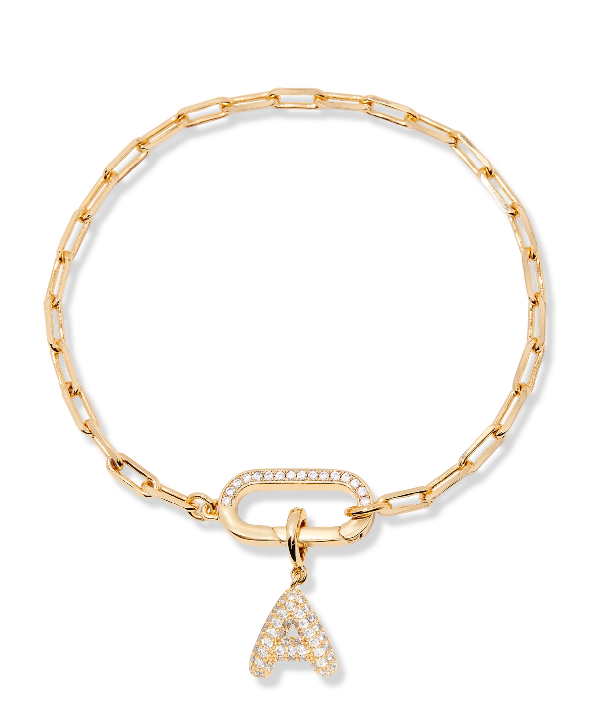 Brook & York Petra Initial Charm Bracelet In Letter A