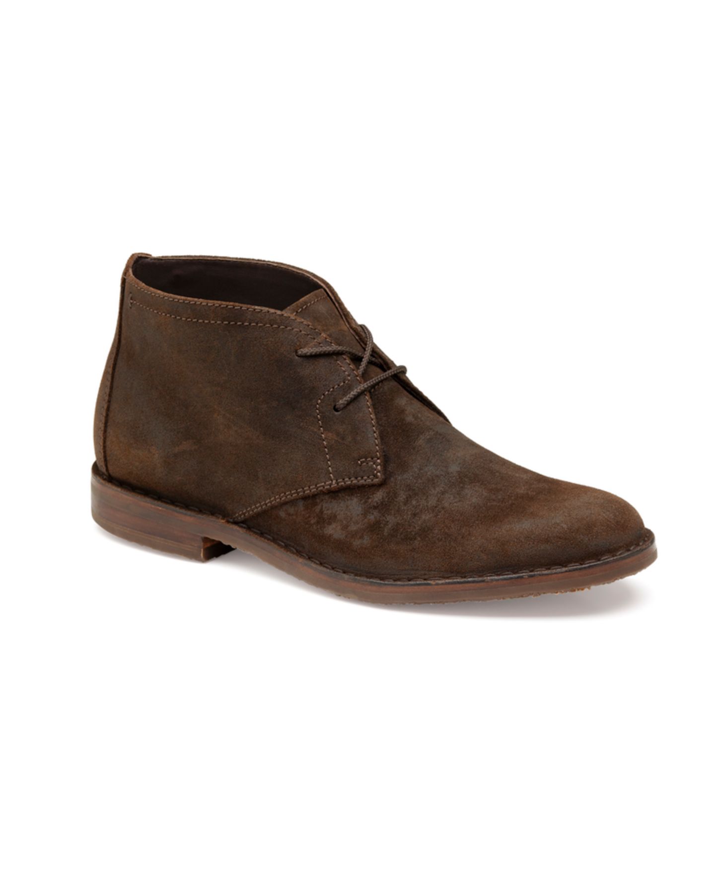 Мужские ботинки Johnston & Murphy Gregory Chukka Boot, цвет: Коричневый замшевый — фото 1