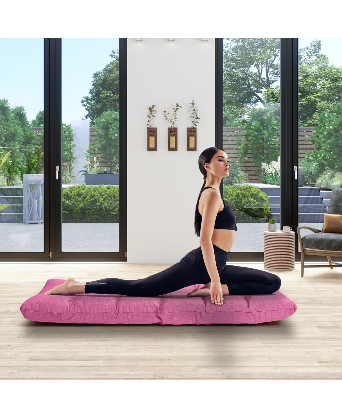 Gouun 14-Position Adjustable Folding Lazy Gaming Sofa