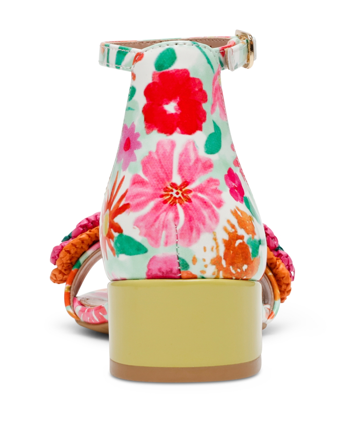Betsey Johnson Little And Big Girls Brady Crochet Flower Sandal In White Multi