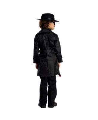 Kids Spy Agent Costume Set