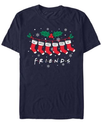 Men's Holiday Friends Short Sleeve T-Shirt