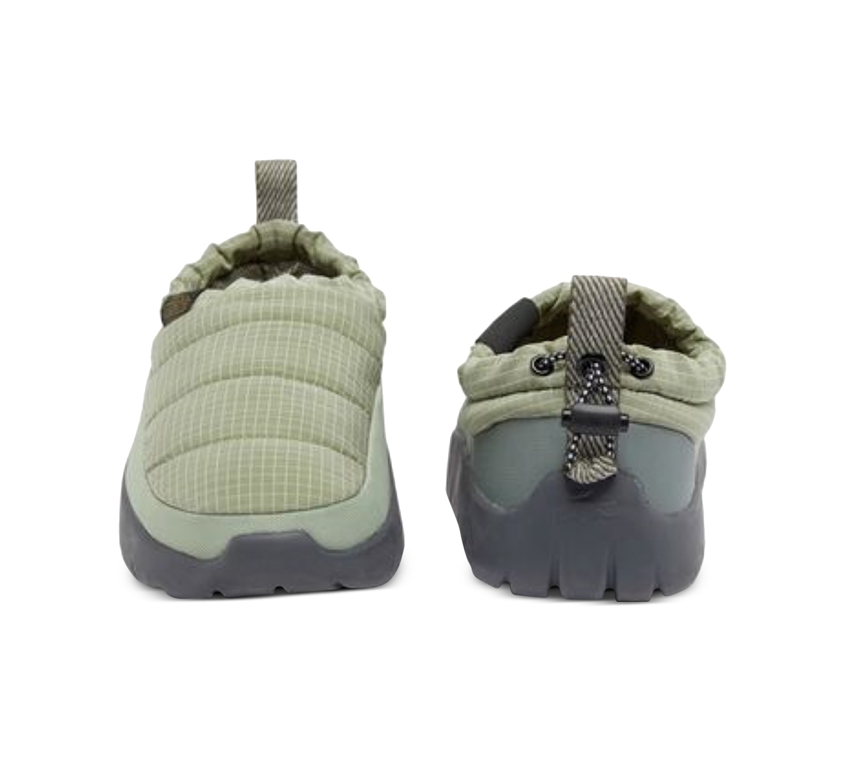 Lacoste Men's Serve Quilted Slippers In Medium Green