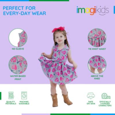 Girls Chambray Dress