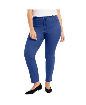 Women's June + Vie Curvie Fit Straight-Leg Jeans