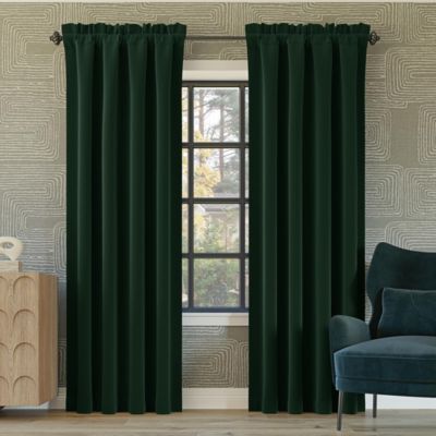Oslo Theater Grade Extreme 100% Blackout Rod Pocket Curtain Panel