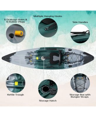 Single Sit-on-Top Fishing Kayak Single Kayak Boat