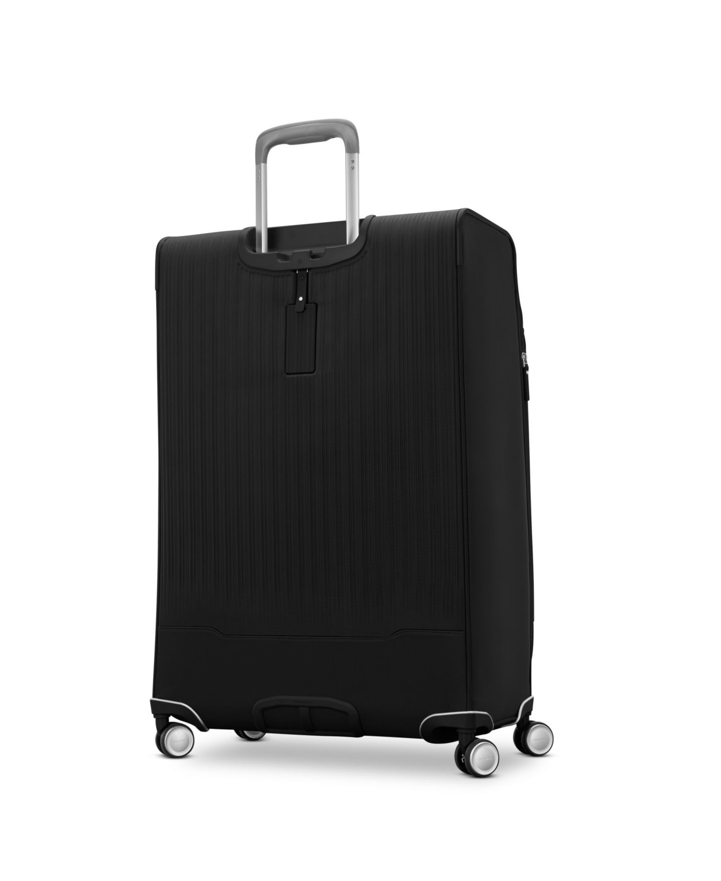 Чемодан Samsonite Silhouette 18 Expandable Large Softside Check-in Spinner, цвет: Чёрный — фото 3