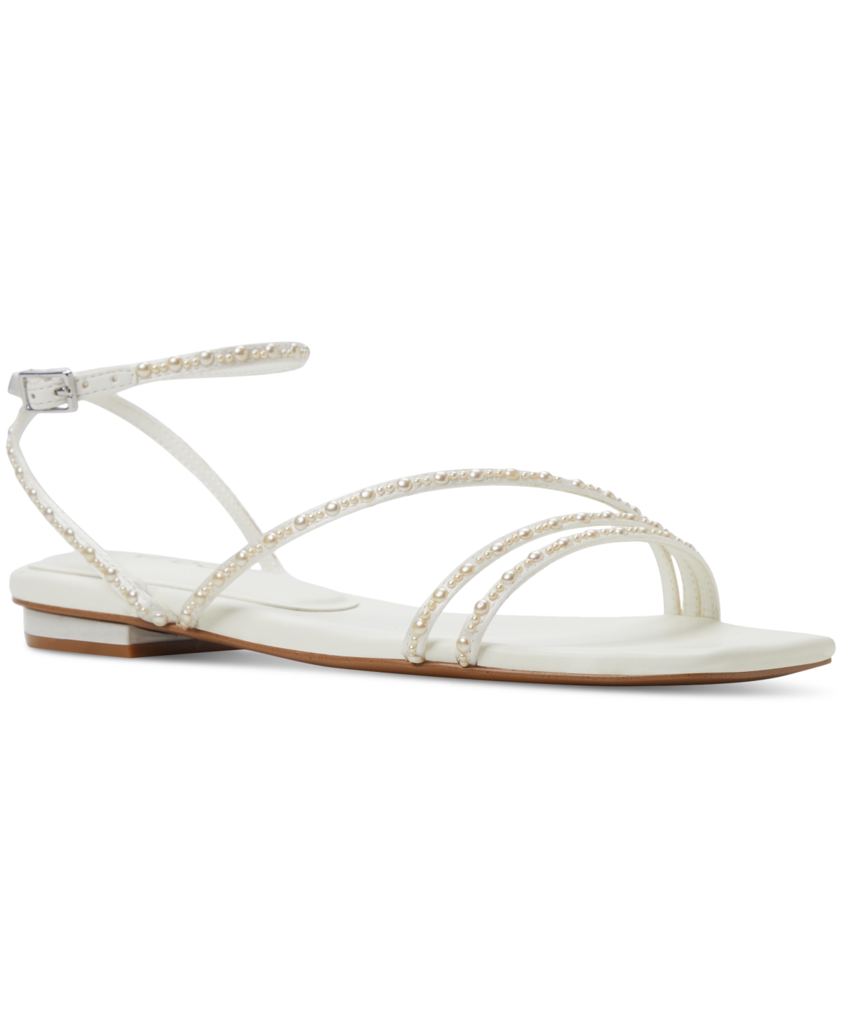Aldo Women's Marjorie Flat Sandals In White
