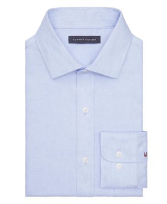 Mens Regular Fit Linen Dress Shirt
