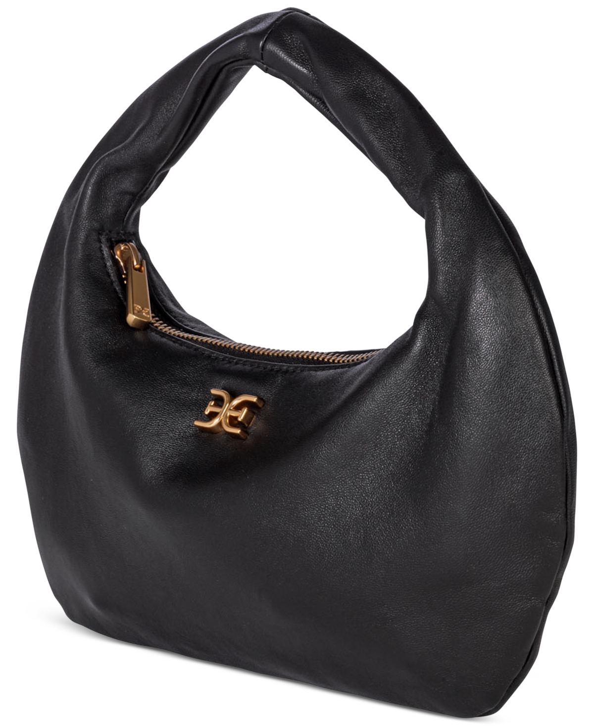 SAM EDELMAN MICHAELA LEATHER MINI HOBO BAG 