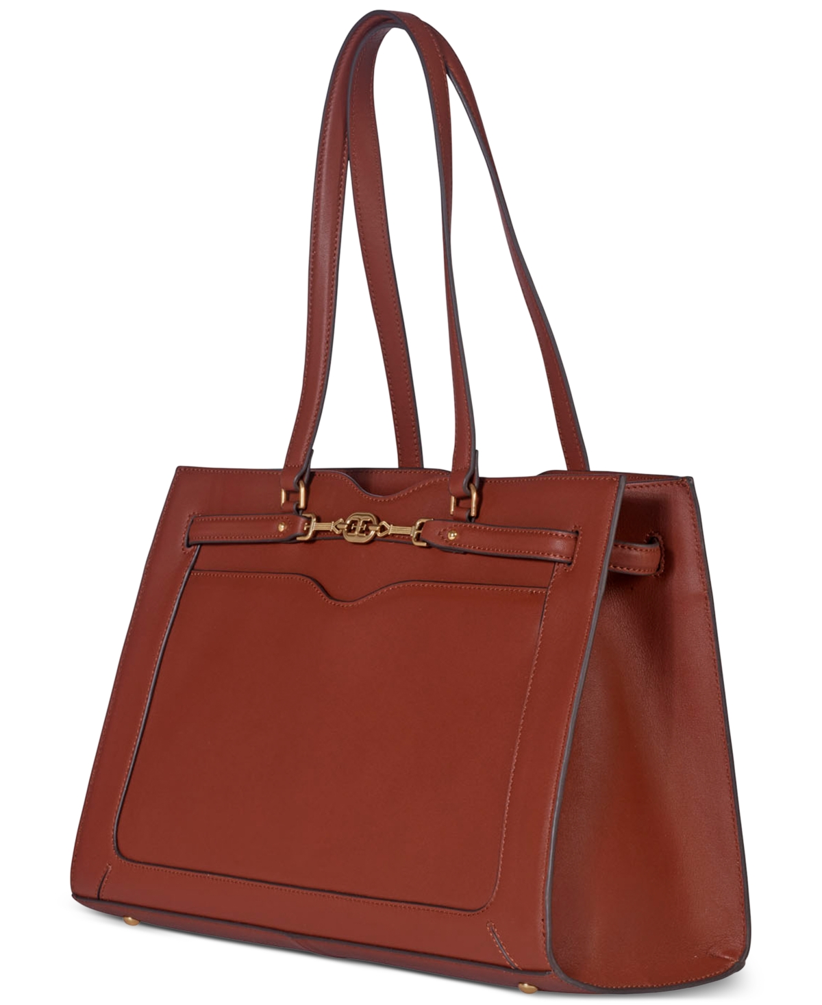 SAM EDELMAN LORAINE LEATHER BOX TOTE 