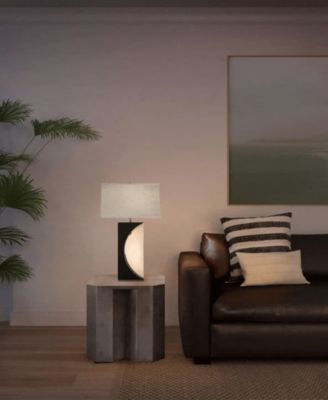 Half Moon 30" Switch Table Lamp